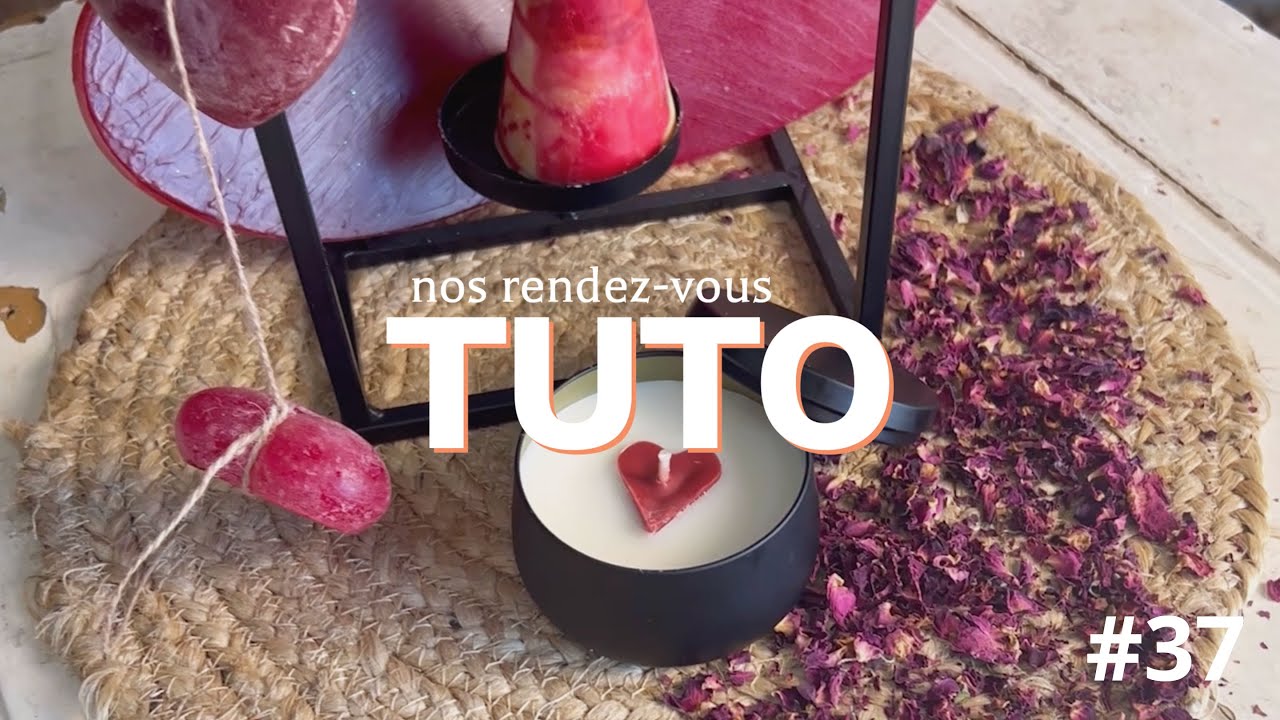 TUTO #37 • Ma Bougie Saint-Valentin 🕯️❤️