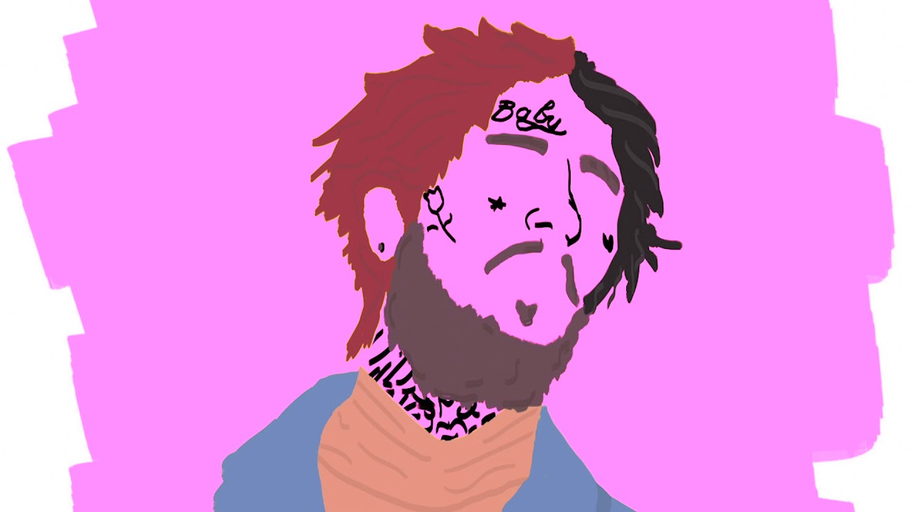 RARE/UNRELEASED - LIL PEEP - 4 Gold Chains ALTERNATE VERSION