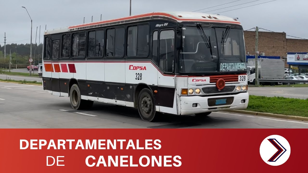 Departamentales de Canelones #1 - Ómnibus de Uruguay | Transporte Uruguayo