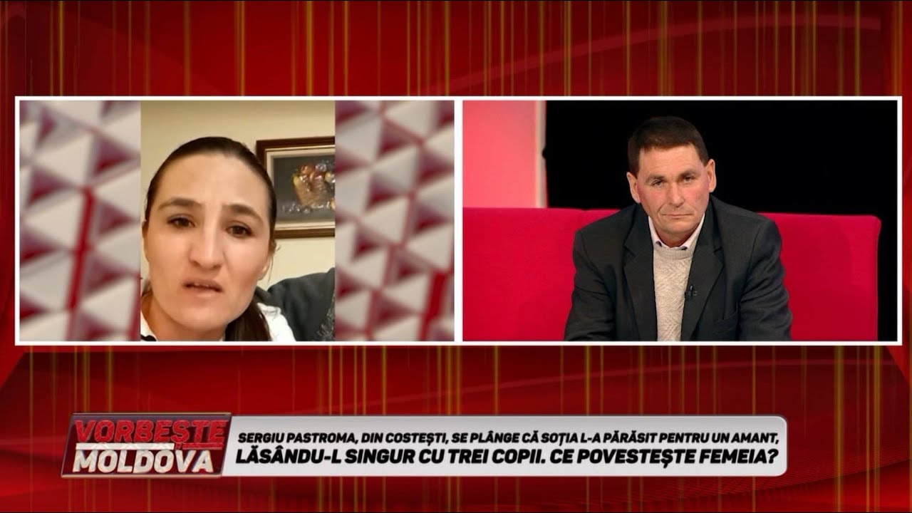 VORBEŞTE MOLDOVA: SOŢIA MEA A FUGIT &Icirc;N SPANIA