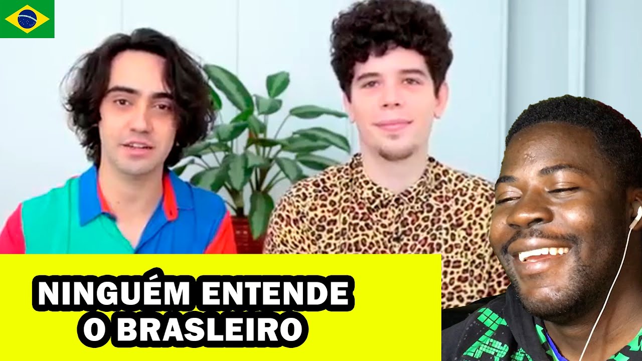 REAGINDO A 10 COSTUMES BRASILEIROS QUE CHOCAM OS GRINGOS