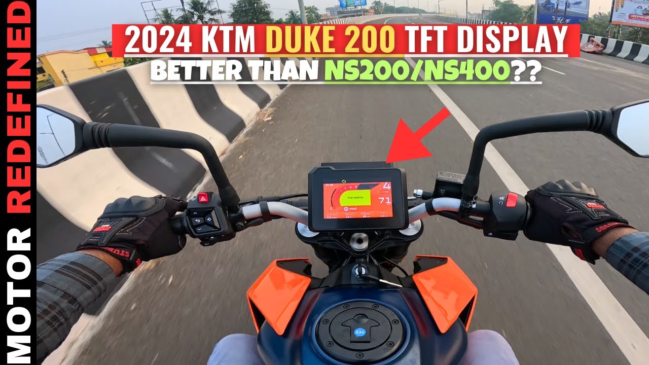 2024 KTM Duke 200 TFT Display Ride Review | All Changes Explained | NS200/NS400 Killer??