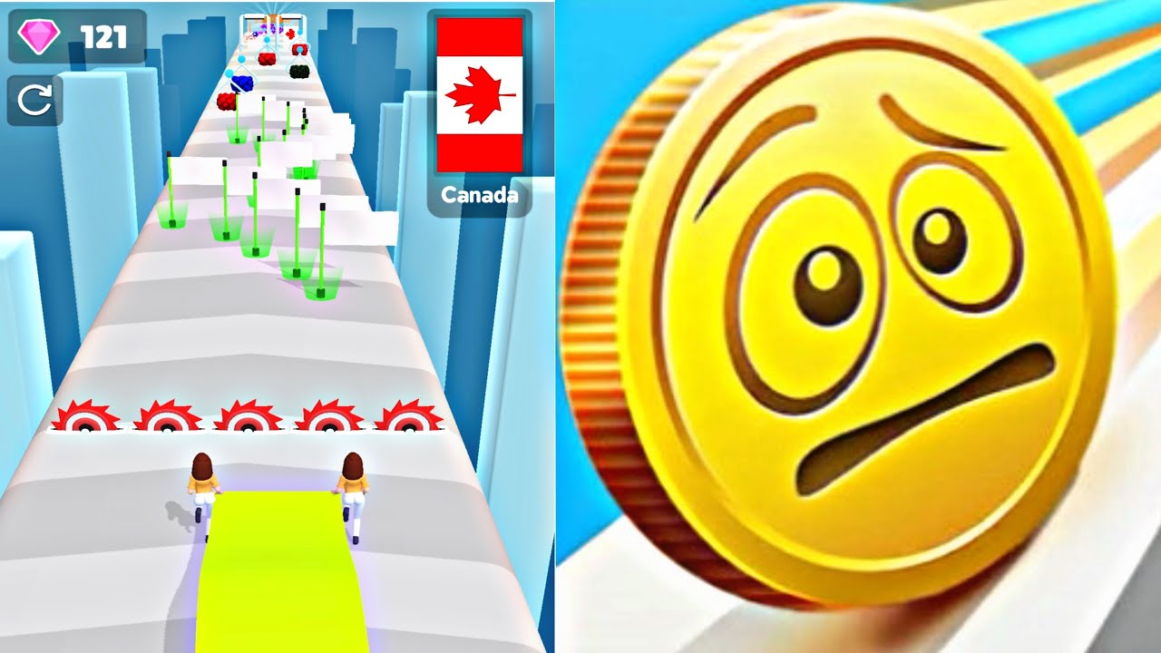 NEW Update 2026 🔥Flag Painters vs Coin Rush - MAX Level Challenge!