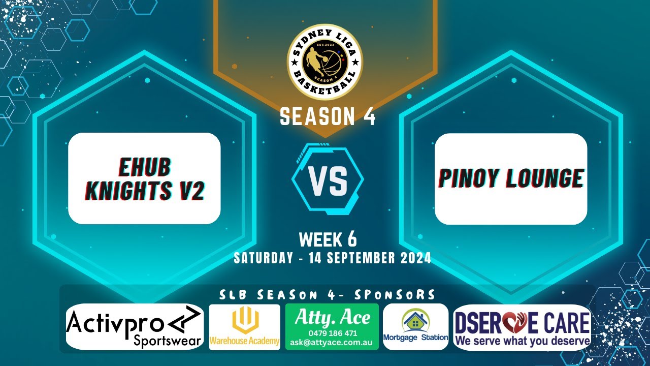 SLB Season 4 - Week 6: eHub Knights V2 vs Pinoy Lounge Game Video
