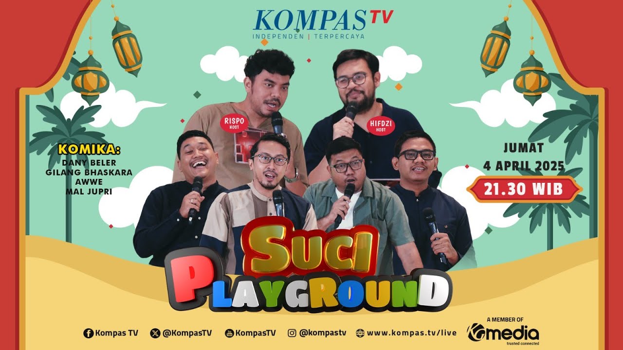 Nuansa Lebaran bersama Dany Beler, Gilang Bhaskara, Mal Jupri & Awwe | SUCI PLAYGROUND #5