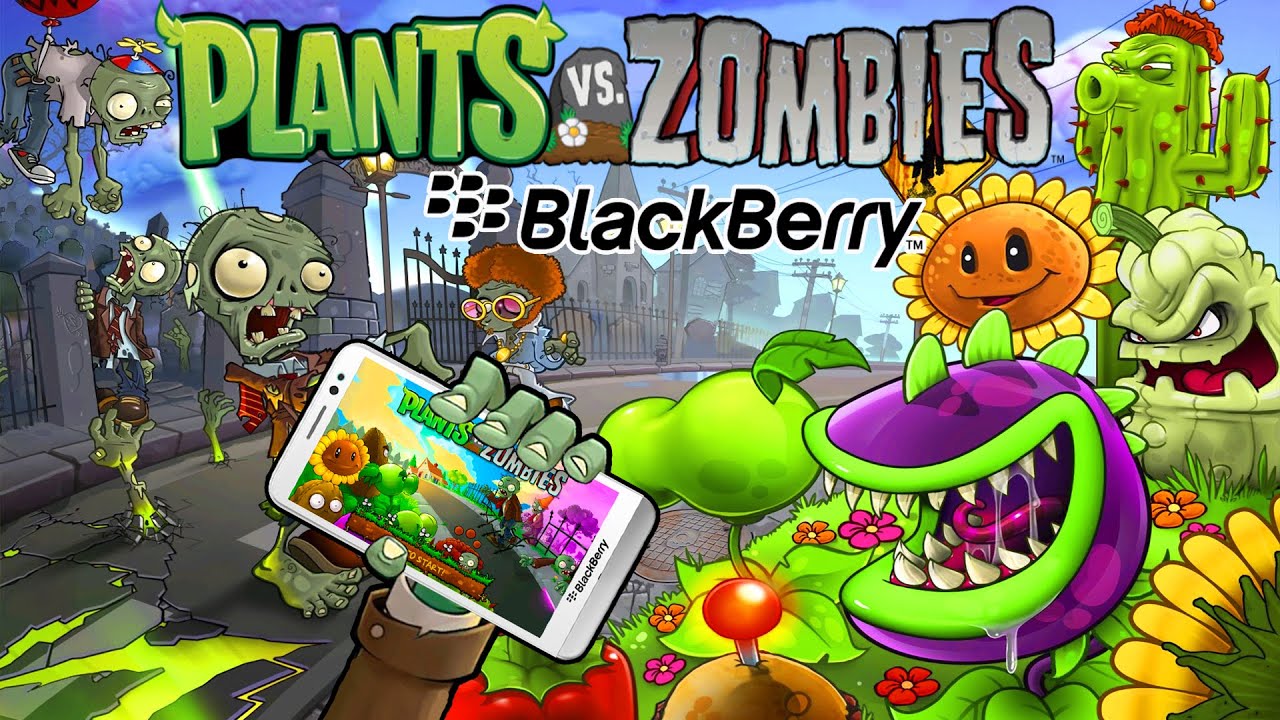 Plants vs. Zombies [BlackBerry]  FULL Walkthrough