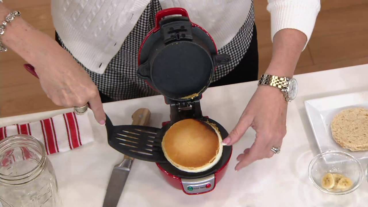 Hamilton Beach Breakfast Sandwich Maker w/ Recipe Book on QVC