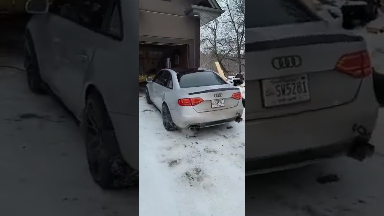 2011 Audi A4 custom exhaust