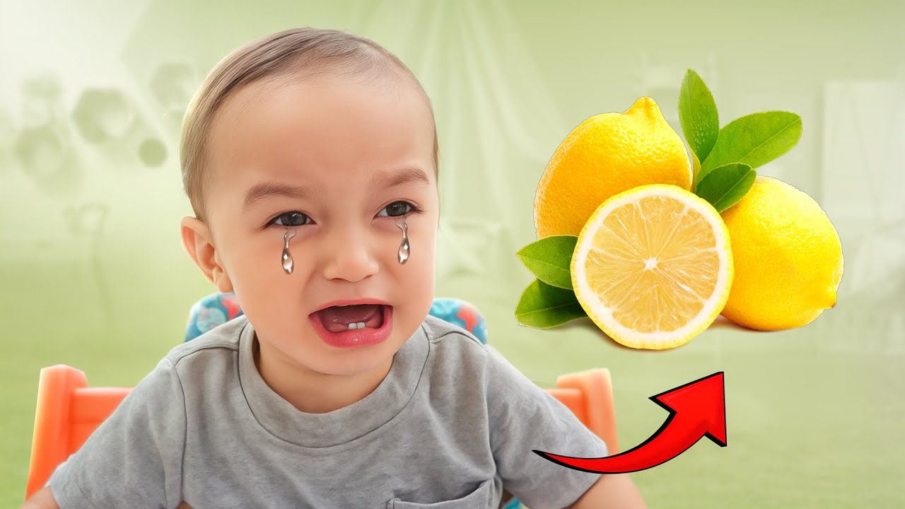 NUESTRO BEBÉ ENFRENTA EL LIMÓN 🍋 | TERMINÓ LLORANDO 😭🥴