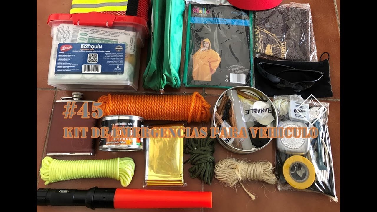 #45 Kit de emergencias para vehiculo