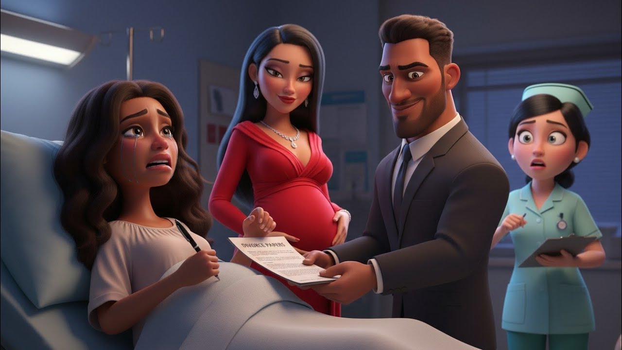 STOP PUSHING AND SIGN THE DIVORCE PAPERS, HER HUSBAND TOLD HER DURING LABOUR - WHAT HAPPENED AFTER..