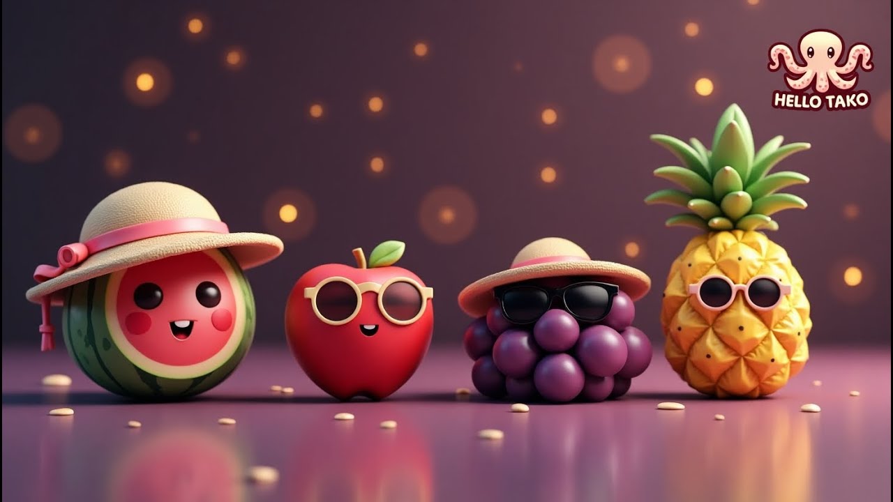 Dancing Fruit Fun! Kids Will LOVE This Workout!
