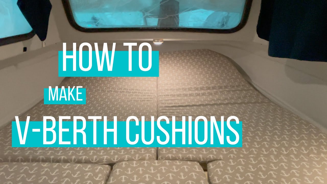 How to make a V-Berth Bed for your Boat | Relaxing Solo Female Boat Restoration