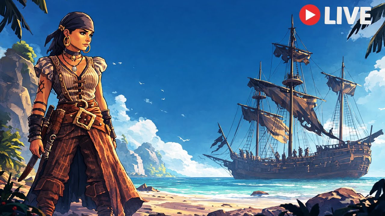[LIVE] Let's Explore and Set Sail - Windrose