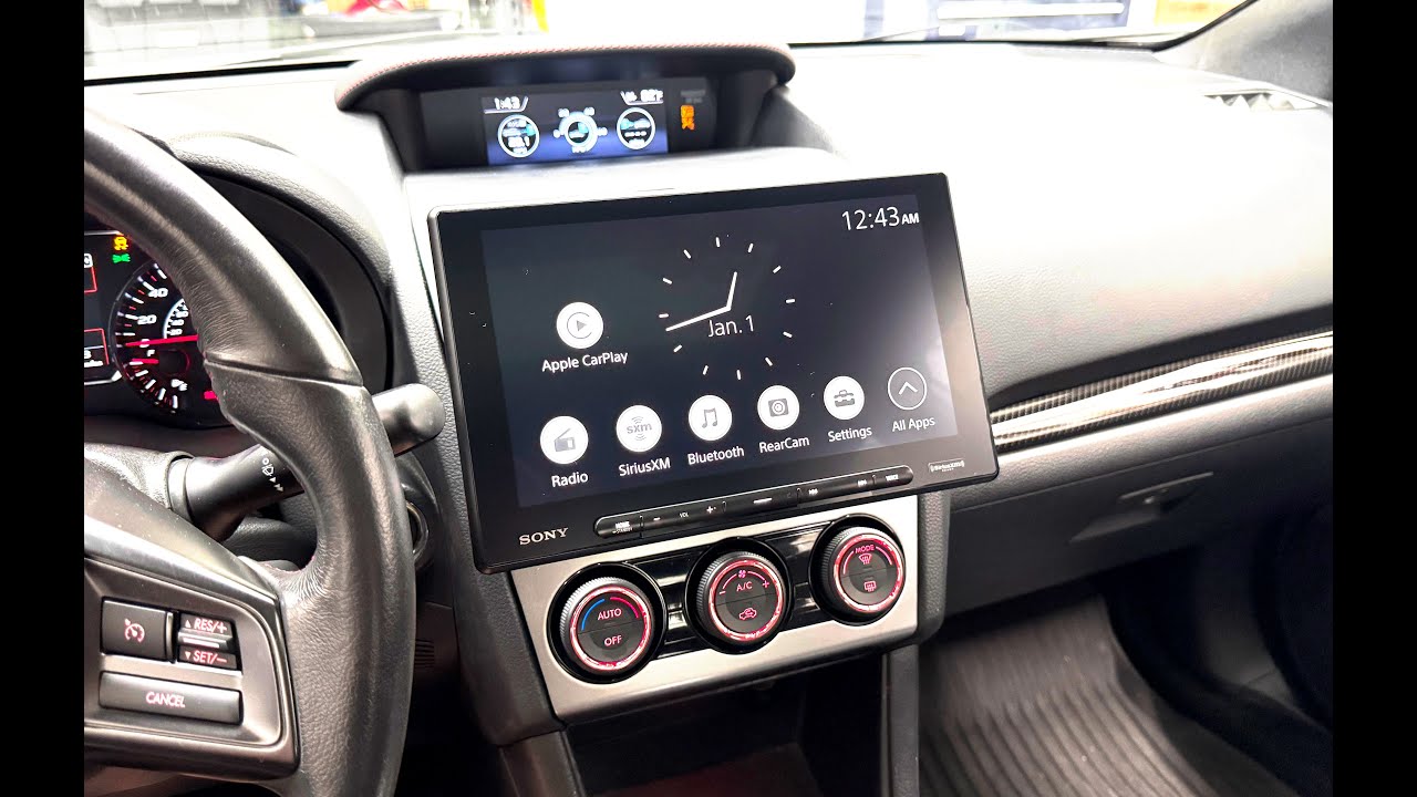 2019 Subaru WRX Aftermarket Sony Radio/Headunit Install