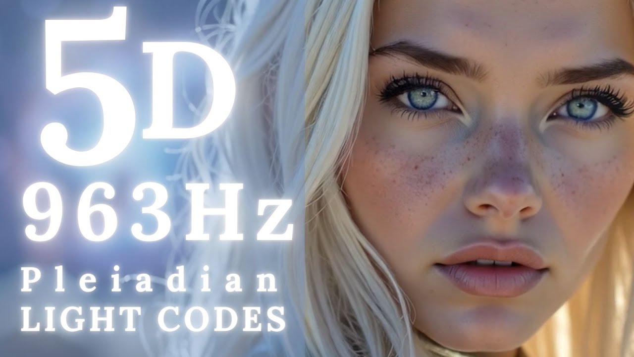 💫 Crown Chakra Activation 👑 Connect with Source 💜 963Hz ✨ Pleiadian Light Codes