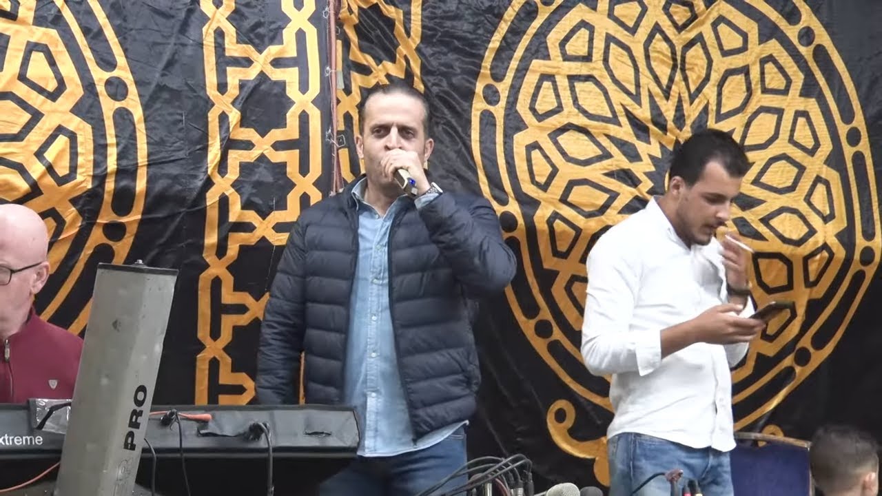 حفلة محمد الرواحنه //  الفنان شرحبيل التعمري والشاعر احمد اشيخ //  ستديوهات زهرة الاقصى