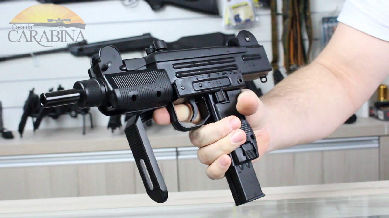 Submetralhadora Mini Uzi CO2 4.5 - KWC