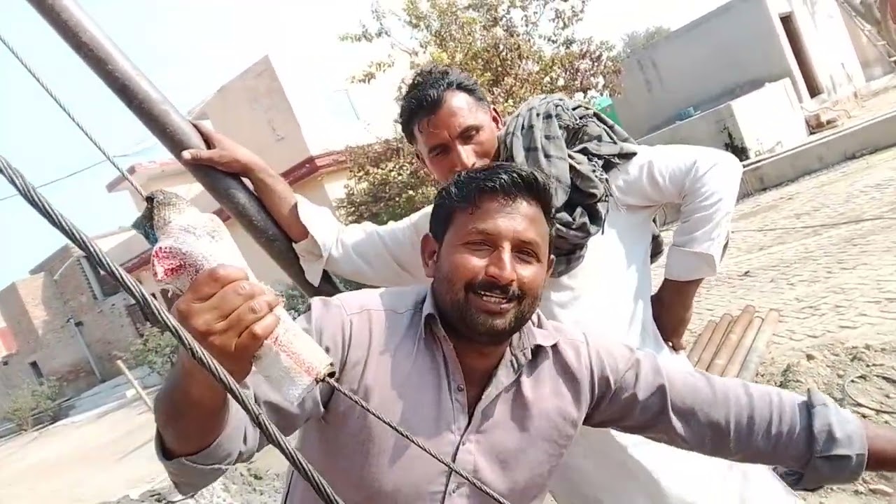 Title  Gujjar aur uske sath Nadi ke kam check karo aur mashallah 300 watt boar mukammal ho chuka hai