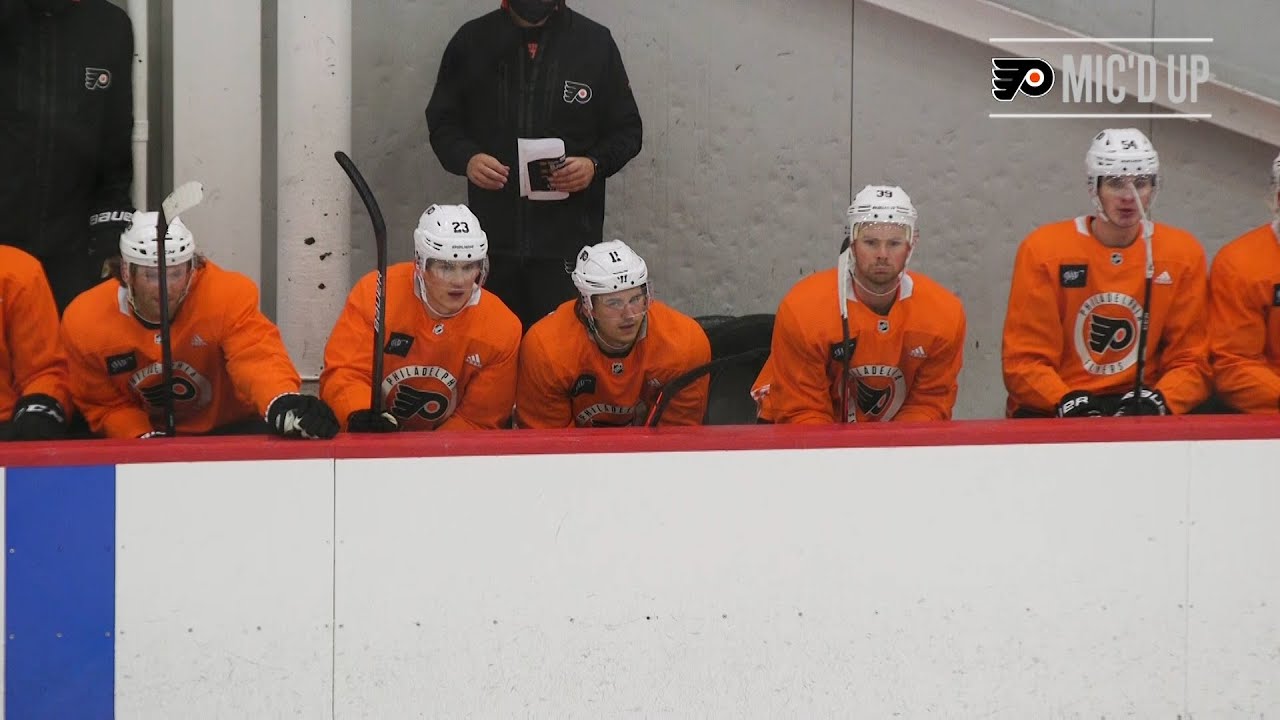 Flyers Mic'd Up: Travis Konecny - Training Camp