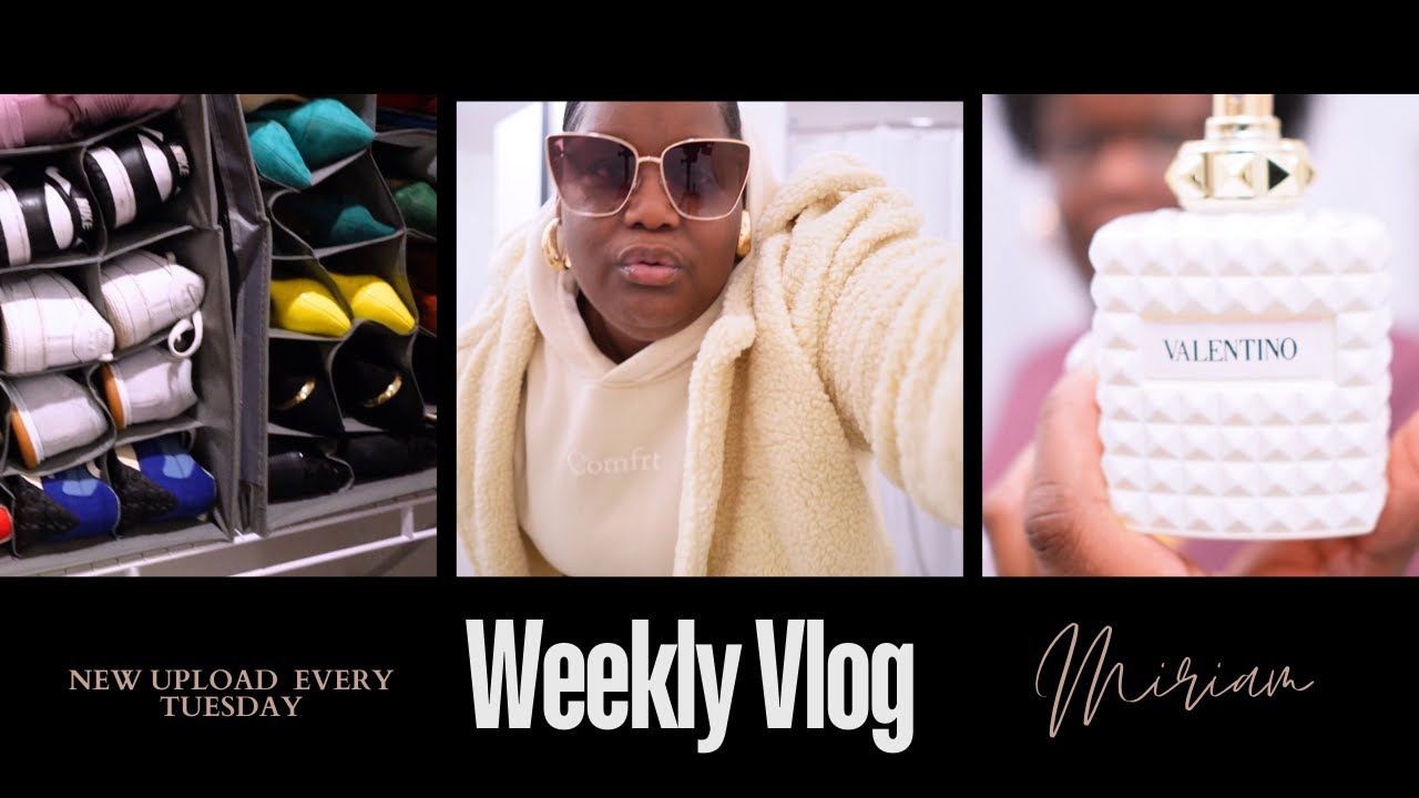 Weekly Vlog | Sad Week?  * Shoe Organizing  * Cooking Old Fashioned Chix & Rice * Errands