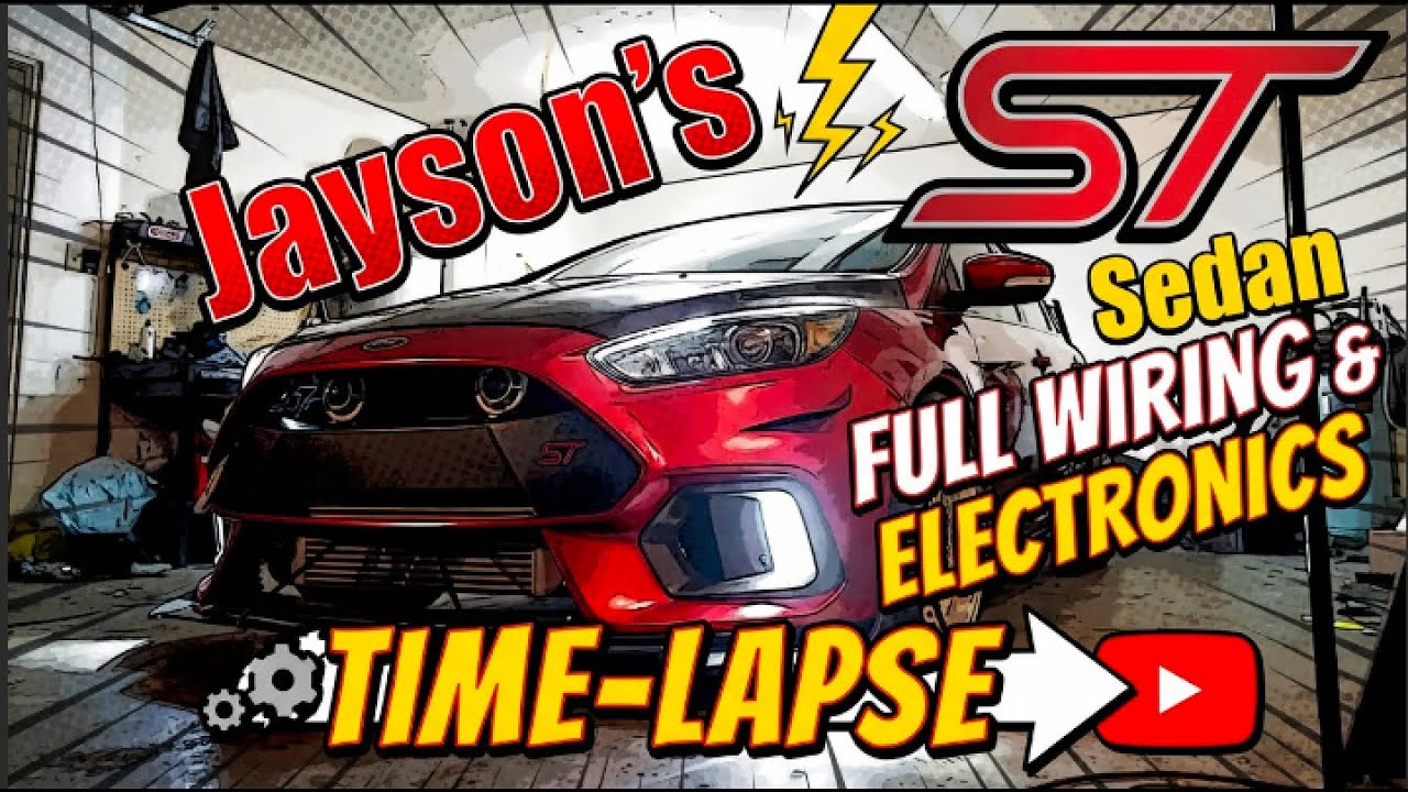 ST Sedan Build Support Session | Full Wiring & Interior Electronics (Time-Lapse)