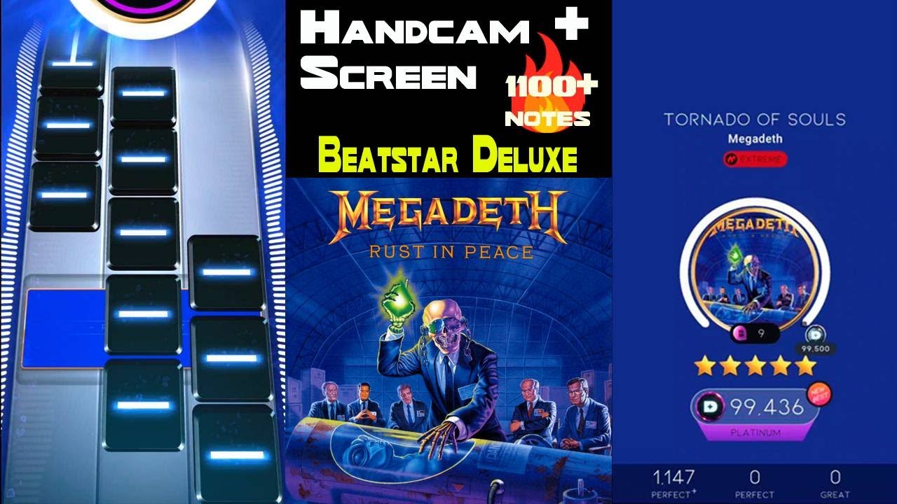 [Beatstar Deluxe] Tornado of Souls (EXTREME) | Megadeth | Handcam + Screen