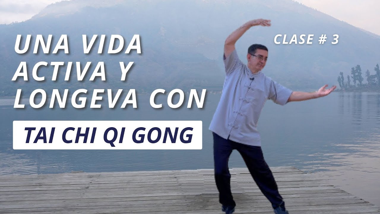 Ejercicios de ESTIRAMIENTO para una vida ACTIVA y LONGEVA  - Tai Chi Qi Gong -  Clase # 3 -  😀🙏