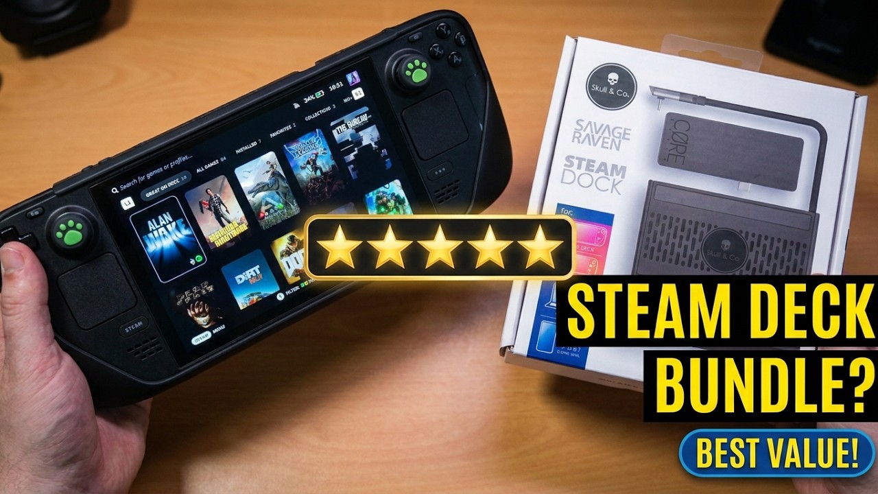 Unboxing Skull & Co. Accessories: The Best Bundle for Steam Deck ?