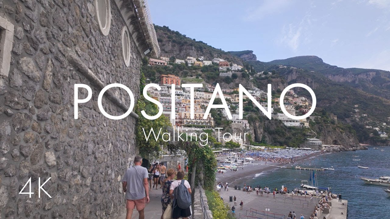 Positano | Italy | Walking Tour | 4K