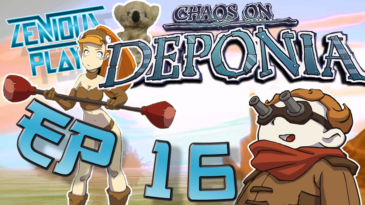 Chaos on Deponia #16 Goon and the Resistance Knock Puzzle (Full Game Play Through)