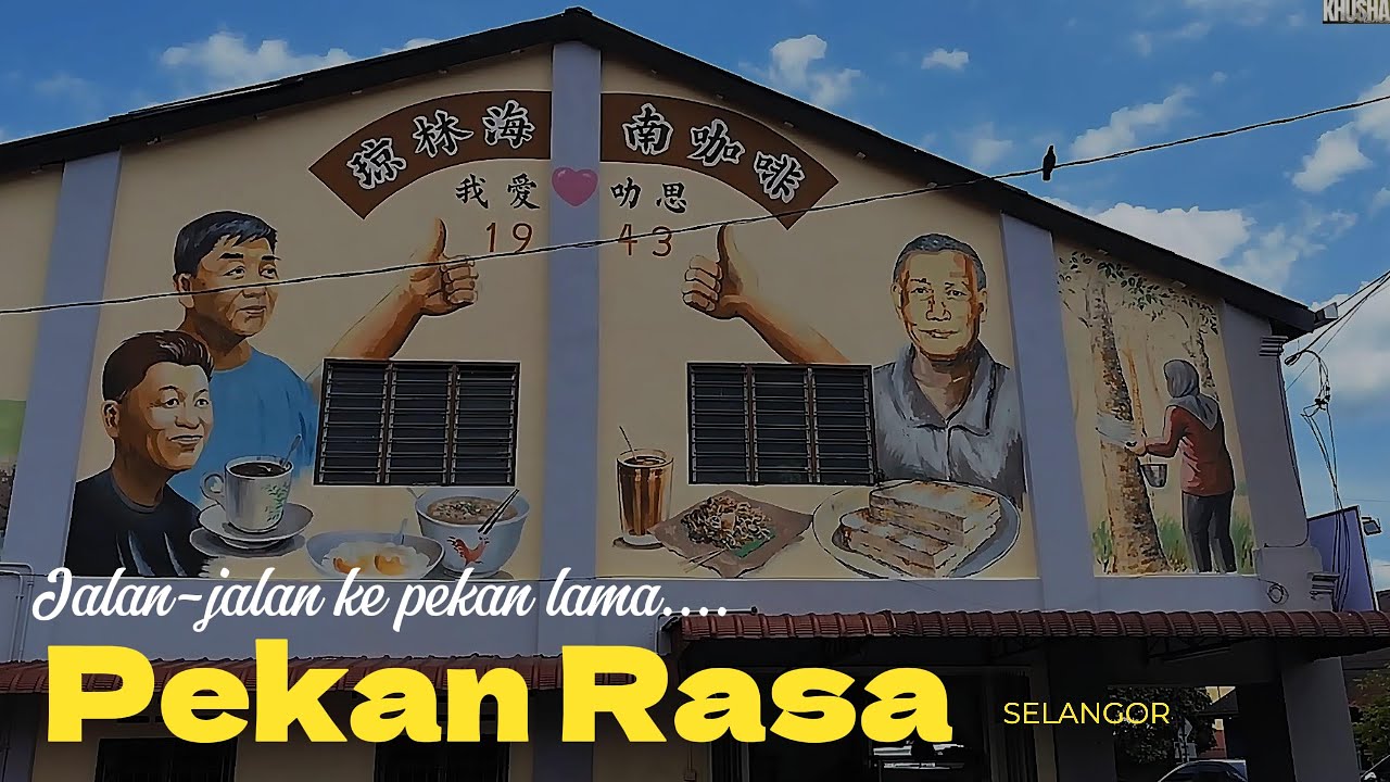  RASA. Pekan Bijih Timah di masa British.