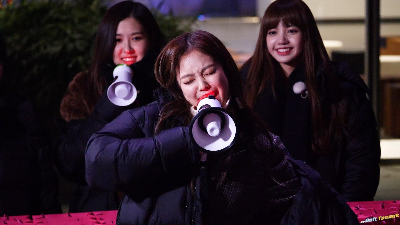 171206 제니 Jennie 블랙핑크 BLACKPINK @블핑하우스 게릴라 팬미팅 풀버전 4K 직캠 by DaftTaengk