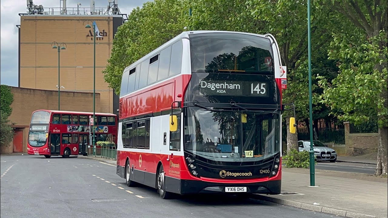 London Buses at Leytonstone 9/06/24
