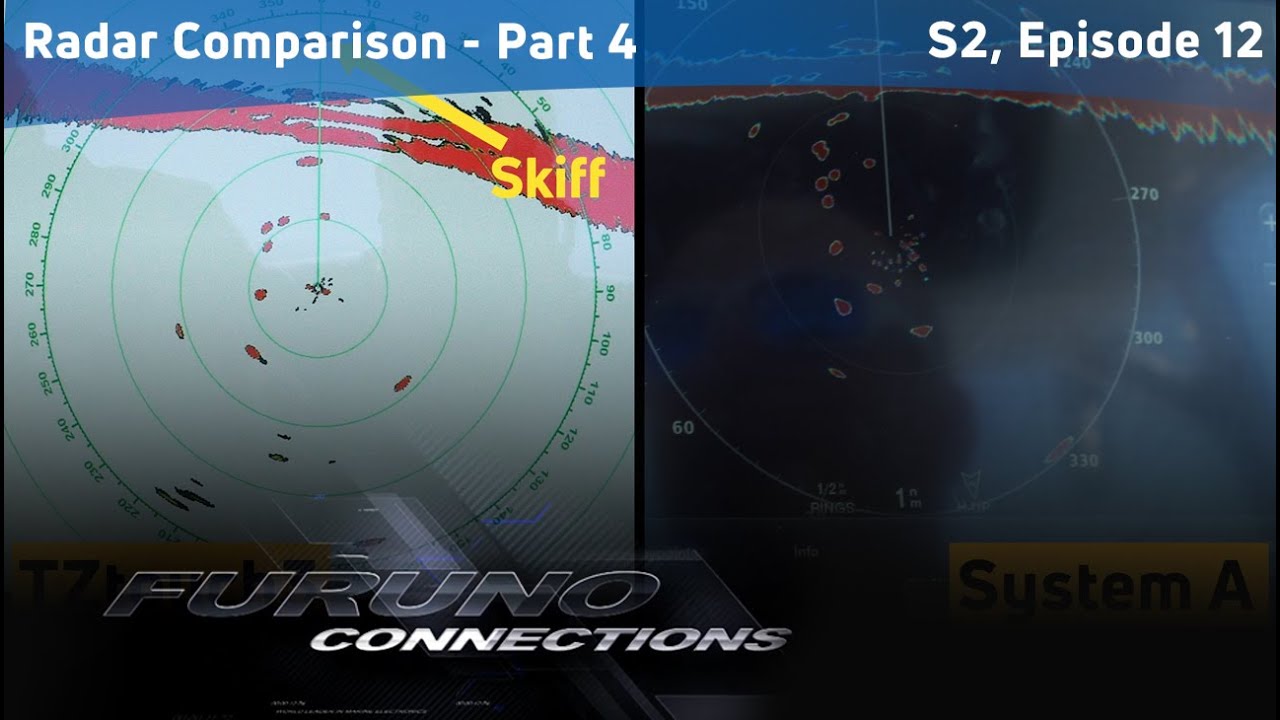 EP12 Live Doppler Weather Radar Color Target Comparison 2020 Furuno Navigation Electronics