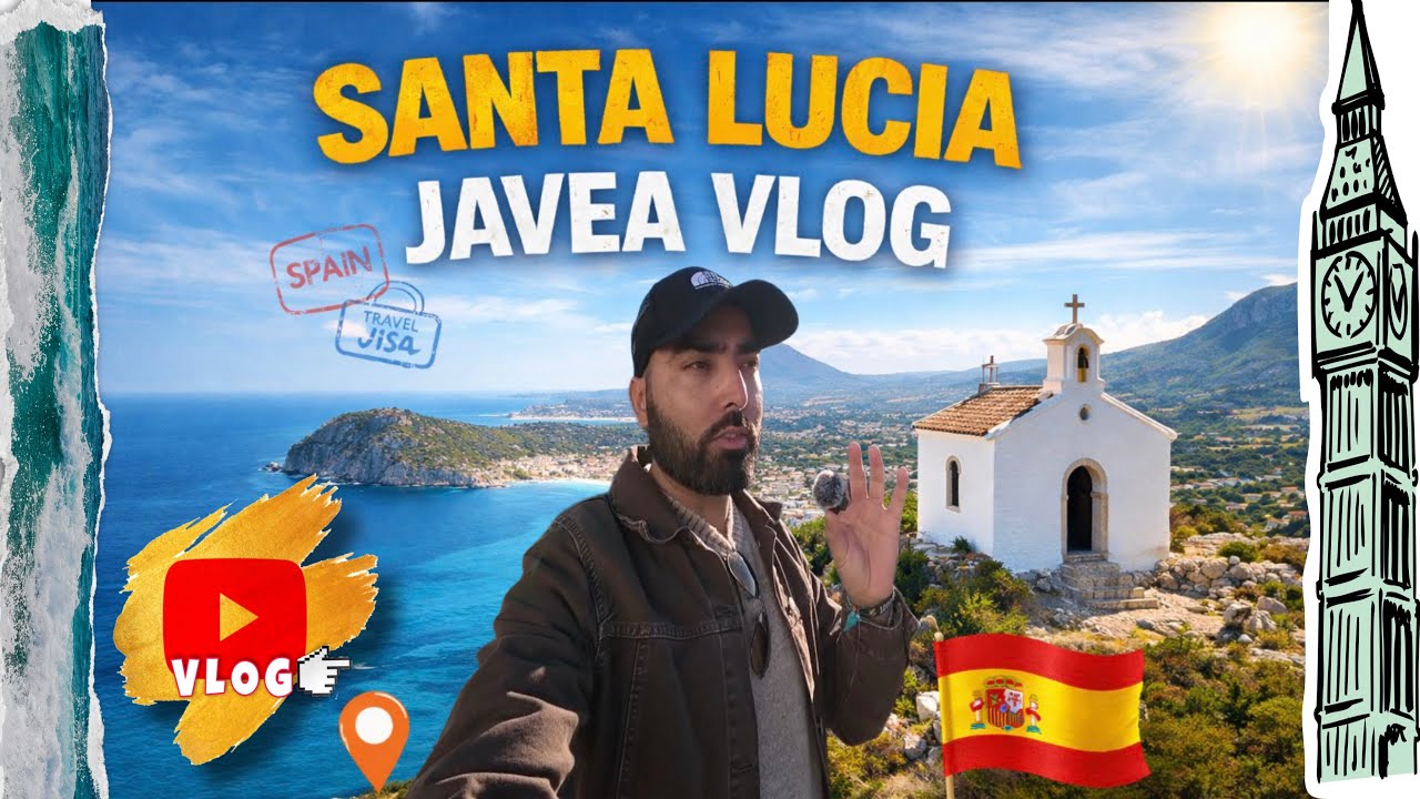 Spain Da Sab Ton Sohna View 😍 | Santa Lucia Javea Vlog | Punjabi in Spain 🇪🇸 #spainimmigrants #fyp
