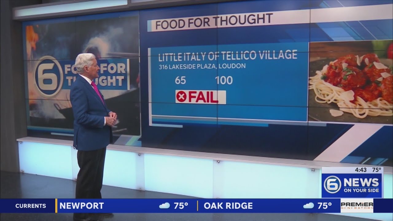Customer complaint leads to inspection at Tellico Village restaurant