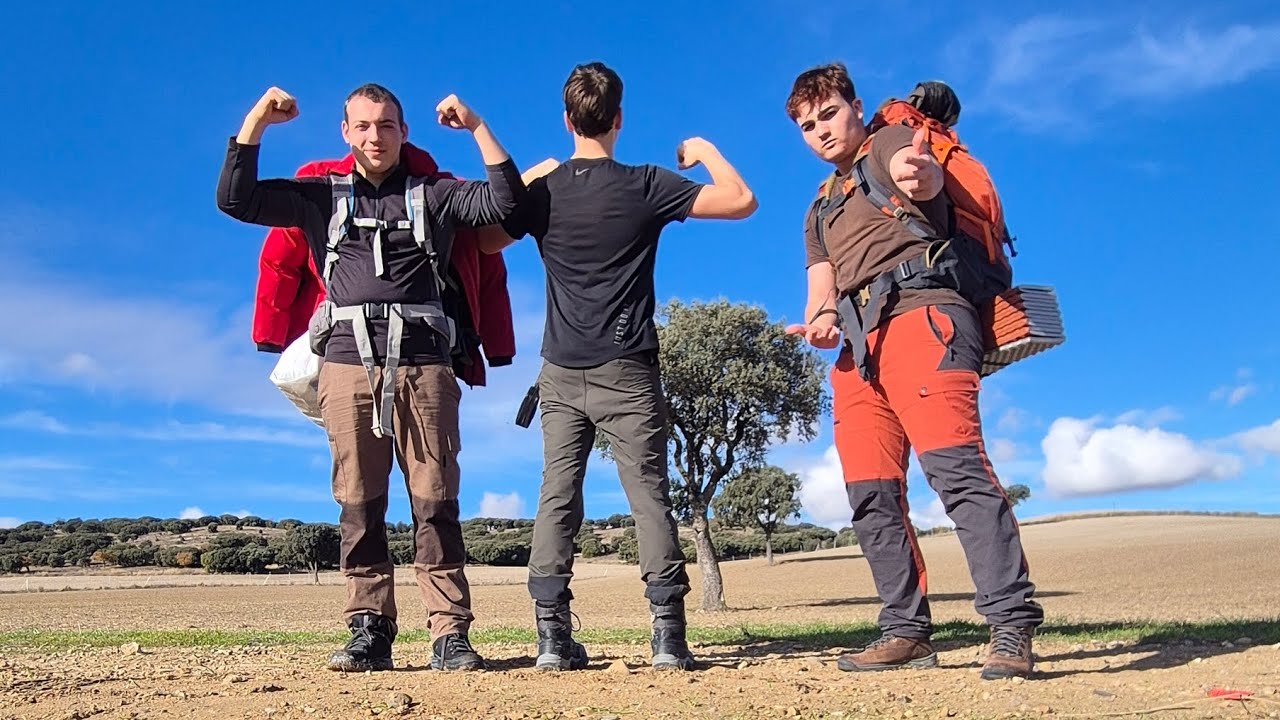 Acampada invernal en el refugio💪