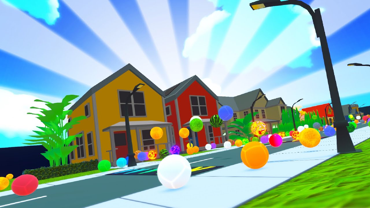 MARBLE RUN THROUGH A TINY TOWN - MARBLE WORLD