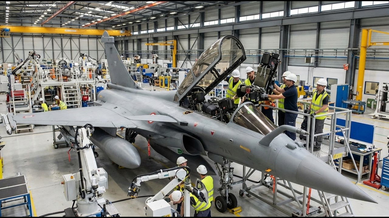 Inside the Rafale Factory: Integrating the Martin-Baker Mk.16 Ejection Seat Safety System