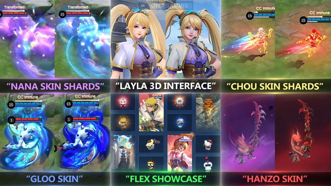MLBB New Showcase, Upgraded interface and skins update!
