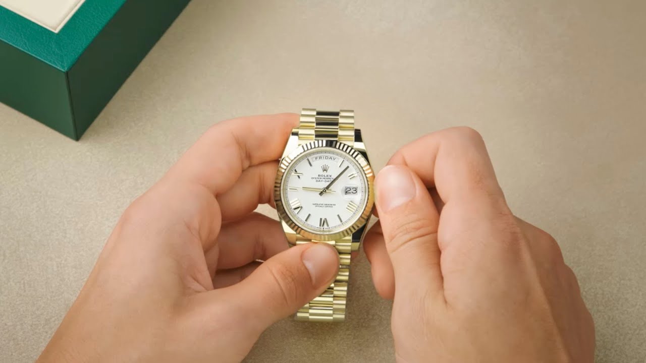Rolex User Guides &ndash; How To Set Your Rolex Day-Date 40