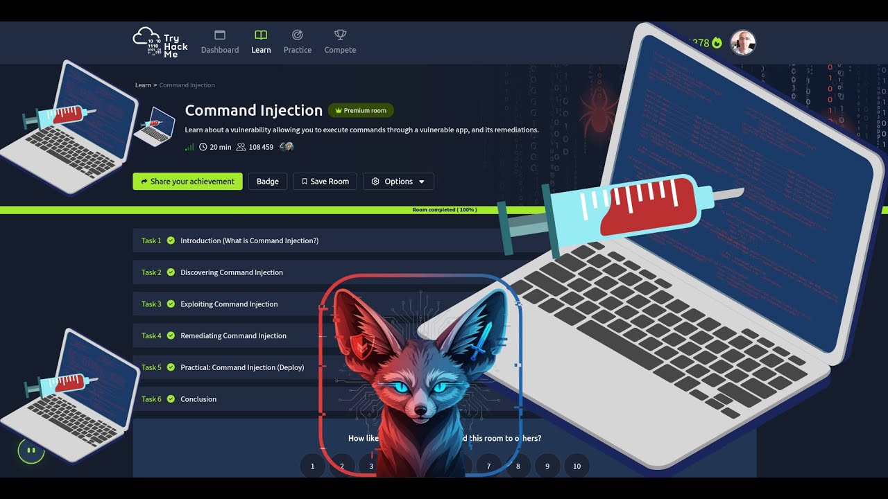 TryHackMe Command Injection Full Walkthrough 2025