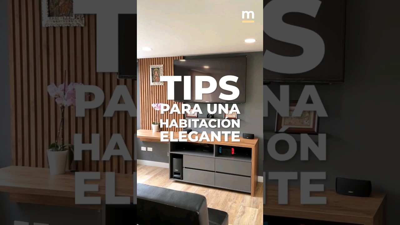 C&oacute;mo dise&ntilde;ar una habitaci&oacute;n elegante ✨ #muebles #interiores