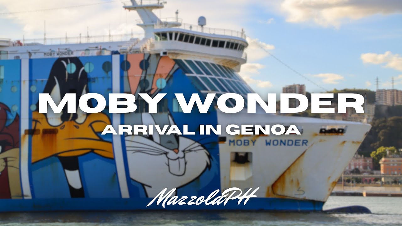 MOBY WONDER | Arrival in GENOA