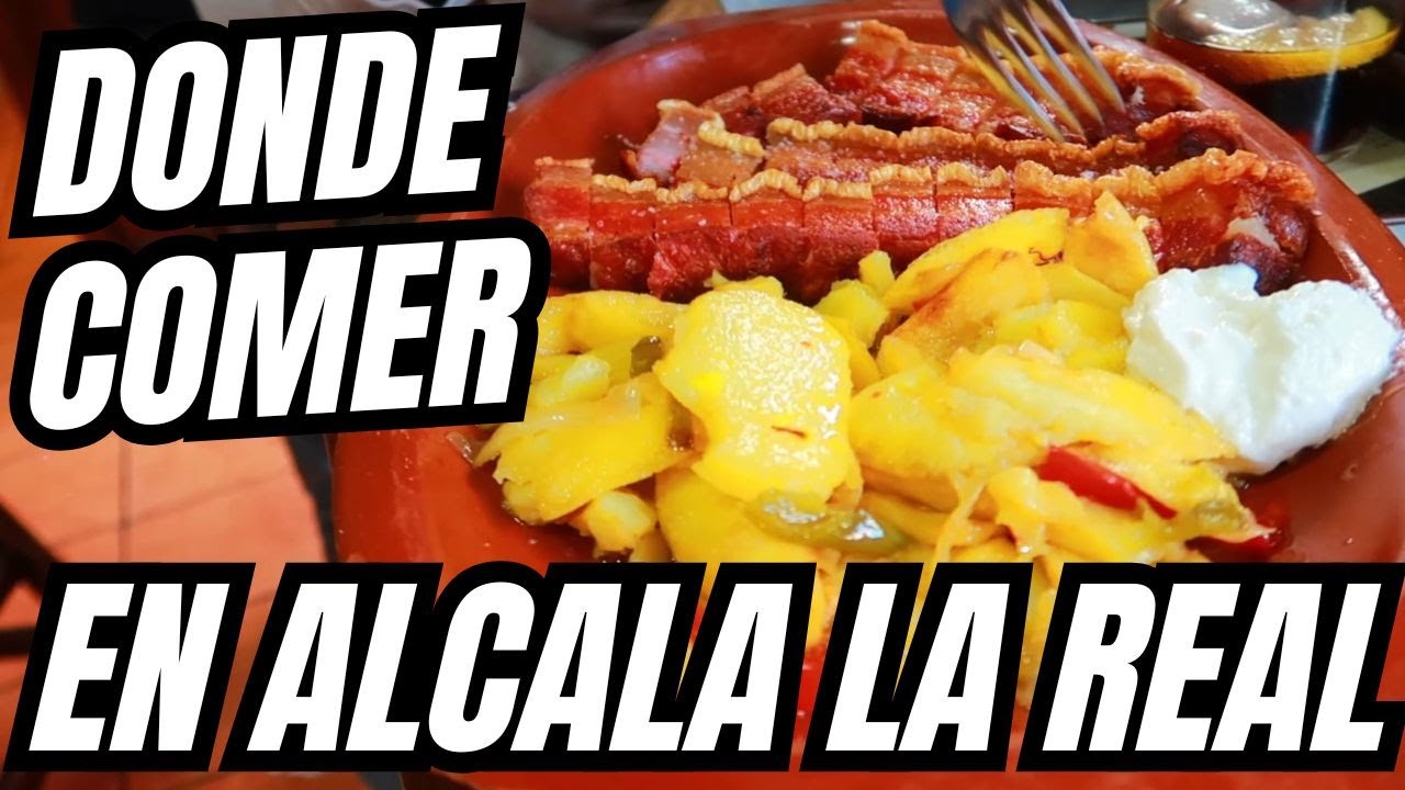DONDE COMER en ALCALA LA REAL (JAÉN) ✅ VIAJANDO en AUTOCARAVANA 🚍 #jaen #dondecomer #gastronomia