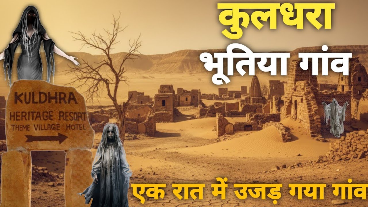कुलधरा एक भूतहा गांव || राजस्थान की सबसे डरावनी जगह || कुलधरा गांव की सच्चाई @ItihasStation 