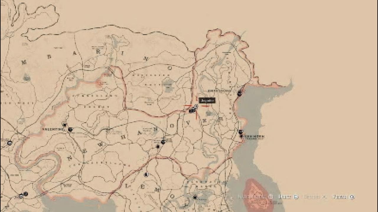 Ótimo lugar pra caçar Passarinho ( Tordo-Americano, Gaio-Azul etc) - Red Dead Redemption 2