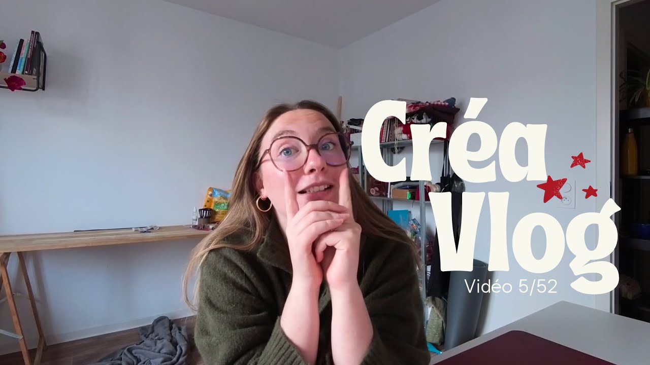 Vidéo 5/52 - Blabla d’entrepreneur, point de croix et argile autodurcissante ⭐️