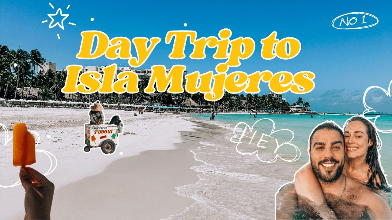 Exploring the Most Beautiful Beach in Mexico! Isla Mujeres